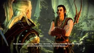 The Witcher 2: AoK EE -  The Kayran: Cedric (Elf Platform) Kayran Chat, Geralt  HD Gameplay Xbox 360