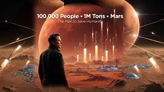 Elon Musk Reveals His Real Mars Plan: 100,000 People and 1 Million Tons to Save Humanity #World