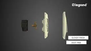 Legrand Sockets & Switches - Full HD - 3D Product Video