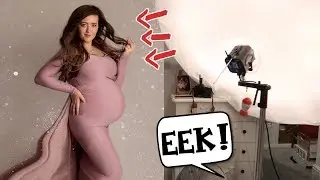 MY FIRST EVER PREGNANCY PHOTOSHOOT!