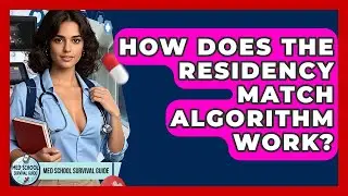 How Does The Residency Match Algorithm Work? - Med School Survival Guide