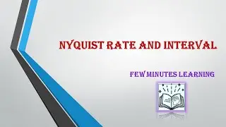 nyquist rate and nyquist interval