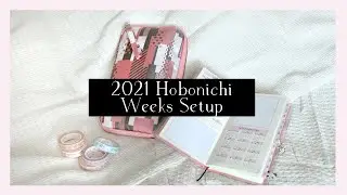 2021 Hobonichi Weeks setup Finance planner and Reading Journal | Ana Jolene Printables