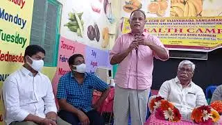 Puttagunta Venkata Sateesh Health Foundation and Andhra Hospitals jointly conducted a health camp
