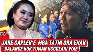 Jare gaplek'e mba Tatin ora enak, dalange kok nggoleki wae😂