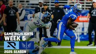 Arlington Renegades vs St. Louis Battlehawks | UFL Week 6 Highlights