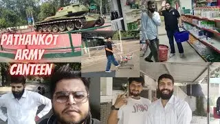 Shopping 🛒 Army 🪖 Canteen / Pathankot to Sujanpur 🔥 #india #trending #video #vlog #army