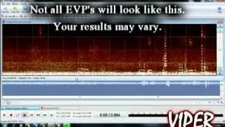 Intelligent Class A EVP Recording W/ Spectral Analysis