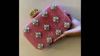 Resin, Marble Look Clutch, Black, Handmade, Handcrafted, Designer Handbag | Available on IndiaMART