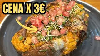 CENA DE LUJO por 3€ 💸: Volcanes de Boniato y Gorgonzola (El Truco de la Piel Crujiente) 🌋