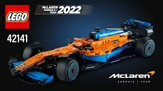 LEGO Technic&trade; McLaren Formula 1&trade; Race Car (42141)[1432 pcs] Step-by-Step Building Instructions | TBB