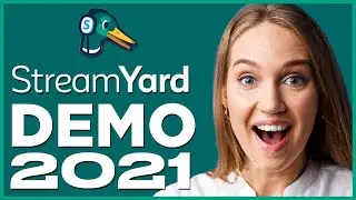 Streamyard Demo 2025 - How to go Live on YouTube, Twitch & More for FREE!