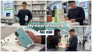 Finally iPhone 16 le liya🤩| Meri kidney😭 #apple #unicorn #iphone #iphone16 #vlog #shopping #lucknow