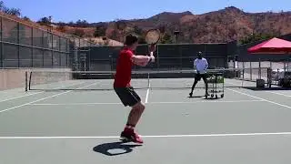 Net Generation Forehand Practice
