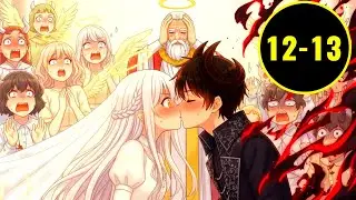Angel & Demon Forced To Get Married | Part 12 & 13 | Explain In Hindi | Manhwa Recaps 