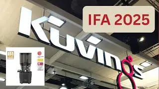Roadshow Kuvings AUTO10S Slow Juicer Demo und Blender Sortiment Live IFA2025