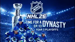 Vancouver Canucks Franchise Mode-Time For A Dynasty 