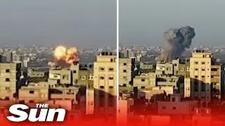 Israel strikes Hamas in Gaza in retaliation to attacks