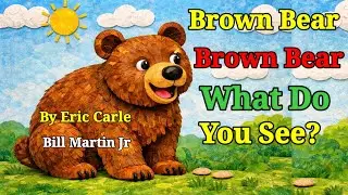Brown Bear, Brown Bear, What Do You See?| Song | Eric Carle Book |Colors | Animals | Kids SongP9
