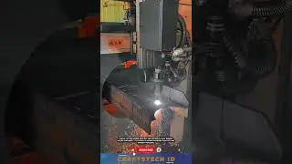 Welding Iron Cutting Machine 🔥| Fast & Precise Metal Cutting  #machine #factoryproducts