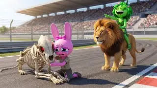 🔥 PINKY Wins The Magic Lion Racing Championship! Incredibox Sprunki Oren, Pinki And Vineria PHASE 1