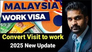 Malaysia work visa and visit visa 2025 latest Update by Vicky Tushar