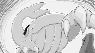Monster Crown: Red King | Archive 2 | Boy and pet whale open up lawn mowing service.