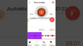#Voice changer🎤💯💯 #with Audio lab #shorts