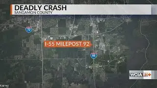 Two people killed in crash on I-55 in Springfield, State Police say