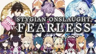 [6.3 Stygian Onslaught] Fearless Difficulty 5 with lunar crystalize Zhongli