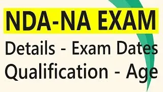 NDA - NA Exam 2018 Defence Jobs Notification - Age Limit, Exam Pattern, Exam Dates | SimplyInfo.net