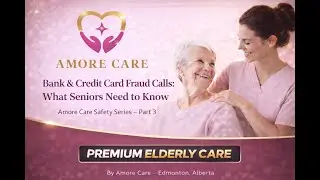 &ldquo;Bank & Credit Card Fraud Calls: What Seniors Need to Know&rdquo;Amore Care Safety Series &ndash; Part 3