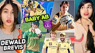 Dewald Brevis 😎 CSK Killer Shots + Attitude Reaction | Baby AB in Style l Ashmah