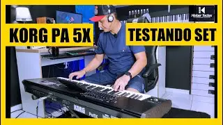 TESTANDO O SET LD 2023 NO TECLADO KORG PA-5X