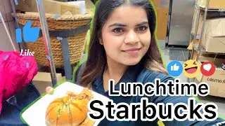 Lunchtime Starbucks #minivlog #dailylifestyle #trading #support #share #comment #ytshortsindia 
