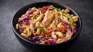 Chinese Style Macaroni Recipe | Quick & Tasty Dinner