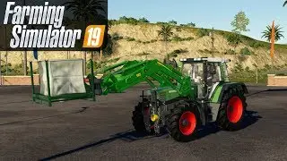 FRONT LOADER & MOVING PALLETS | Farming Simulator 19 | Let's Play Gameplay | S01E02