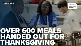 Over 600 meals handed out at Kyle Kuzma Family Foundation thanksgiving dinner