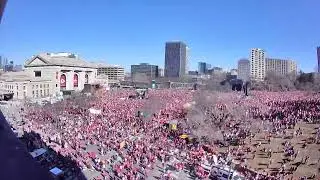 Moment of Shooting at Super Bowl Parade Caught on Security Camera