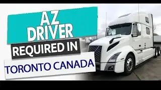 AZ  DRIVER REQUIRED IN CANADA| Driver Jobs in Toronto Canada #Torontojobs #jobsinToronto