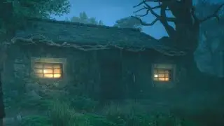 North Bog (Swamp) Ford Floo Location (Nighttime)(ASMR)- Hogwart&rsquo;s Legacy