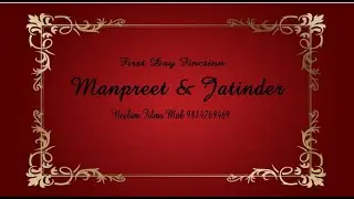 First Day Function's ll Manpreet & Jatinder