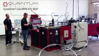 Slalom 60 CNC 8 Roll, Tauring Roll Bender Successful Test Bends at Customers Facility - August 2016