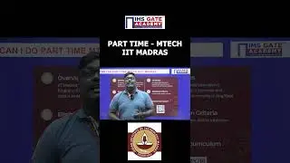 Can i do part time M Tech in IIT Madras #shorts #gate2025