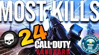 CALL OF DUTY VANGURD WORLD RECORD! CURRENTLY THE MOST KILLS IN A SINGLE GAME.