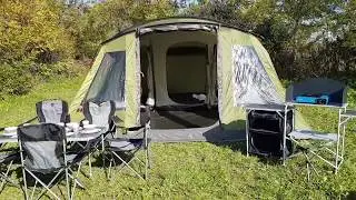Coleman Vespucci 6 + kitchen + grill + two extra person sets