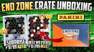 End Zone Crate Subscription Review | Football Card Repack Box