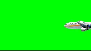 The green screen of to aroplanes