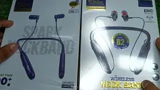 Wireless headset band under 400rupee.I-band-22 and I band 26 unboxing.play time 90+ and 82+hour.