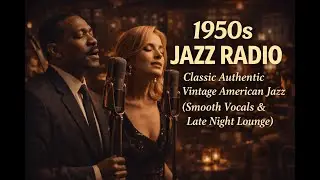 1950s Jazz Radio &ndash; Classic Authentic Vintage American Jazz (Smooth Vocals & Late Night Lounge)